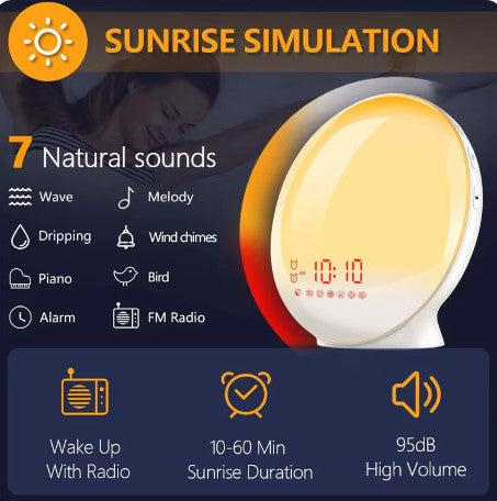 Sunrise Alarm Clock & Wake-Up Light