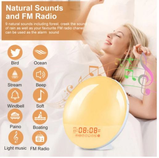 Sunrise Alarm Clock & Wake-Up Light