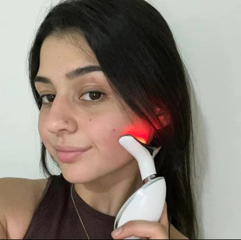 7-Color Microcurrent Facial Massager for Skin Firming