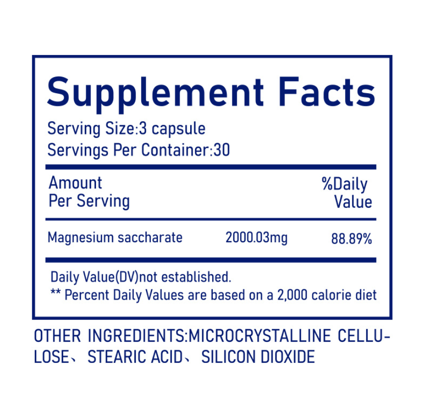 Magnesium Methionine Vitamin Capsules