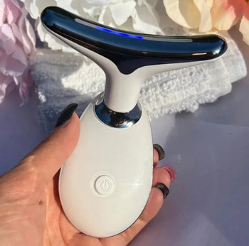 7-Color Microcurrent Facial Massager for Skin Firming