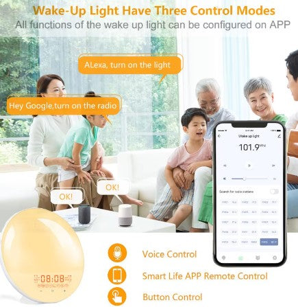 Sunrise Alarm Clock & Wake-Up Light
